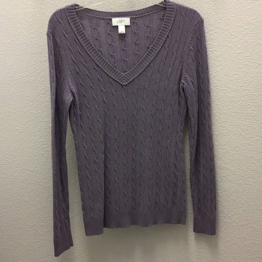 Lightweight lavender sweater